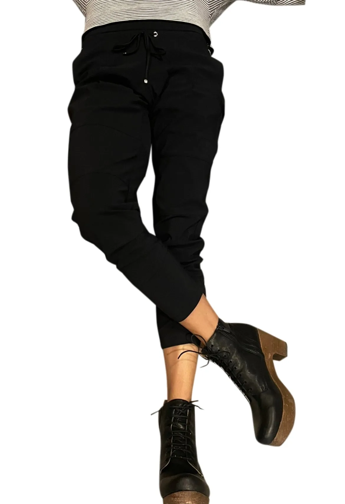 251278 Candy Black Jogger Trousers