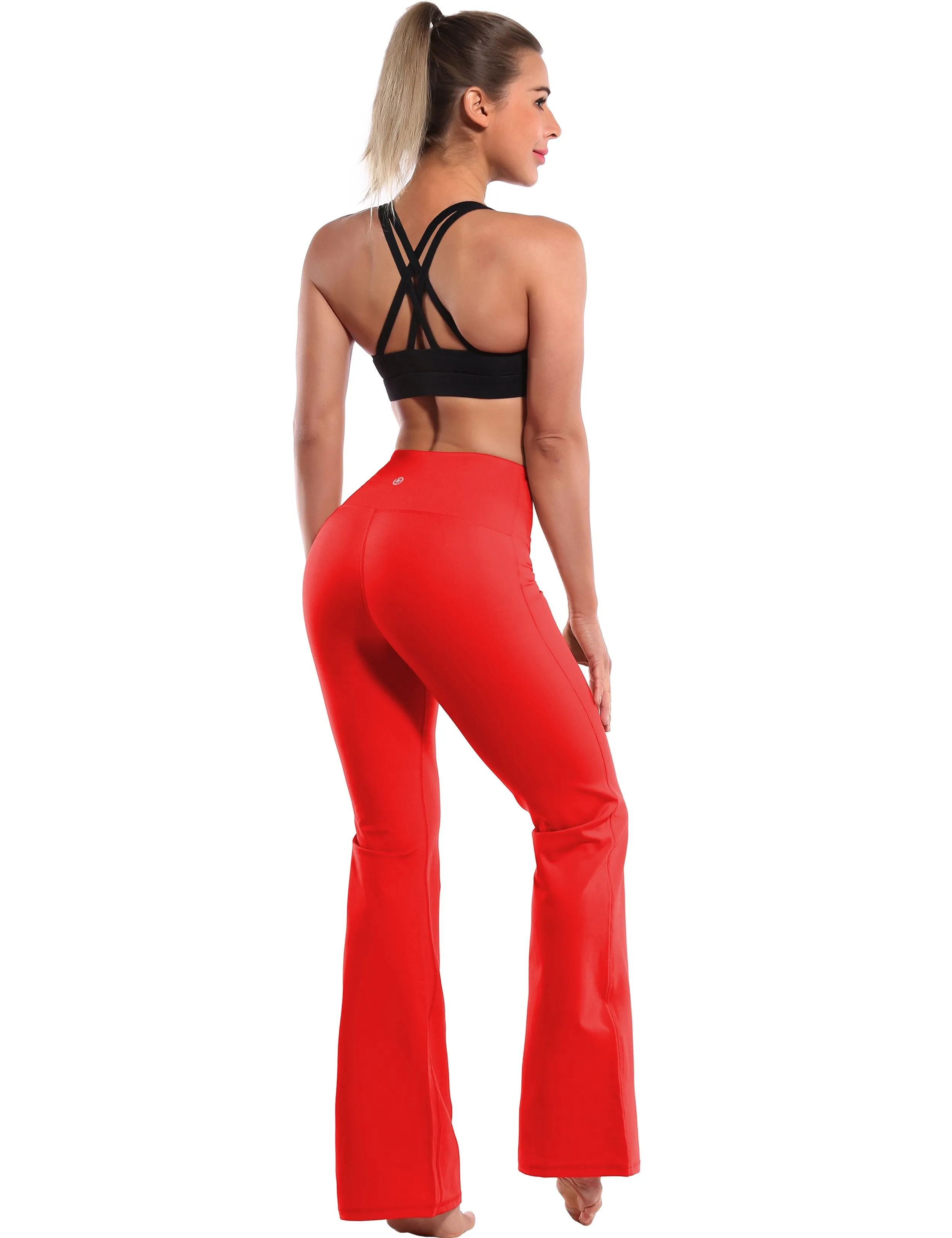 29" 31" 33" 35" 37" High Waist Bootcut Leggings Scarlet ins