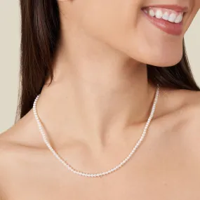 3.0-3.5 mm AAA Freshwater Pearl Necklace