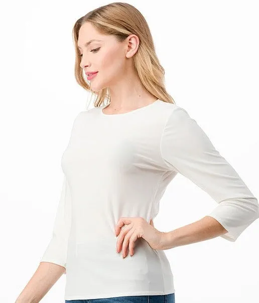 Andrea Layering Top-3/4 Sleeves