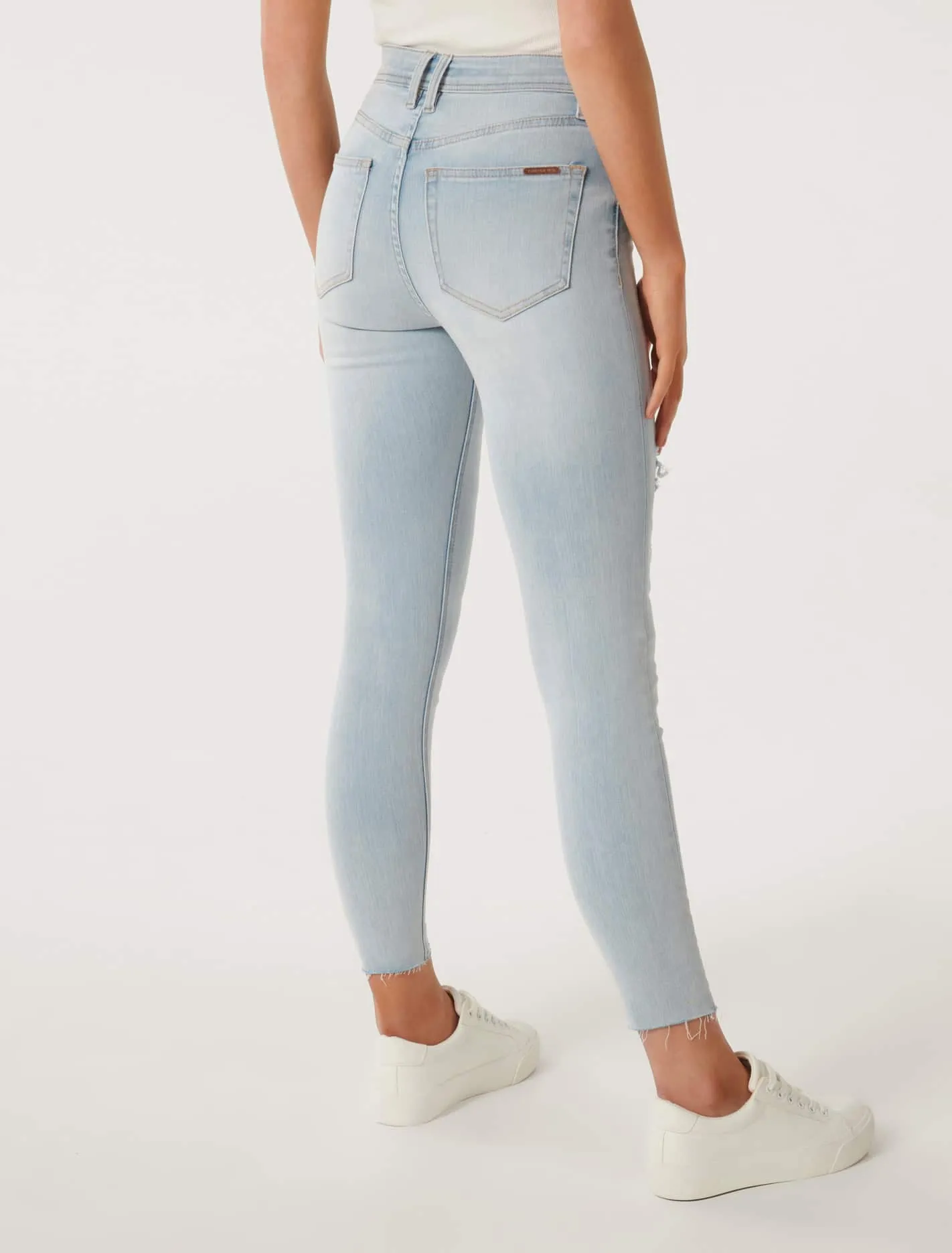 Ashley Mid-Rise Ankle Skinny Jeans