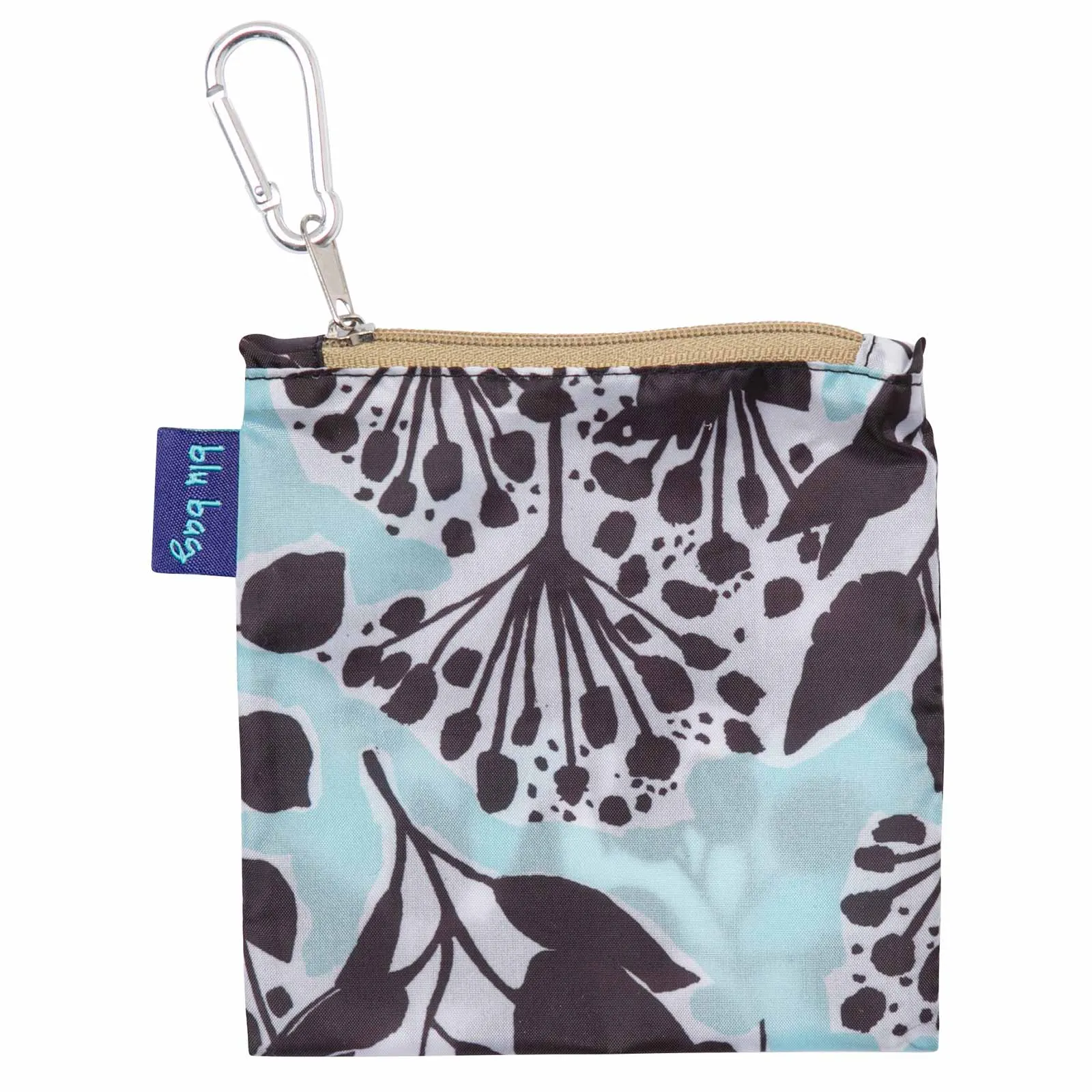 Autumnal Flora Blu Bag Reusable Shopping Bag - Machine Washable