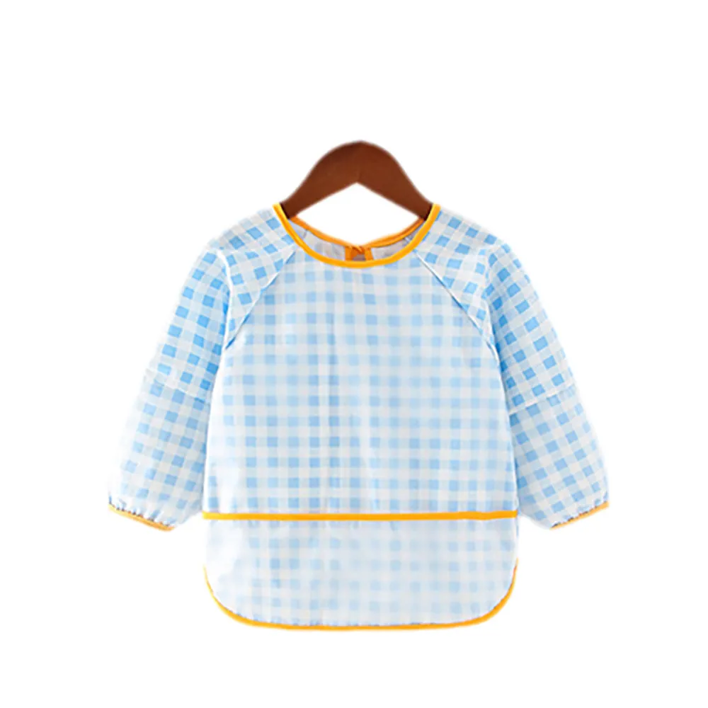 Baby Long Sleeve Apron Smock Bib Woodlands