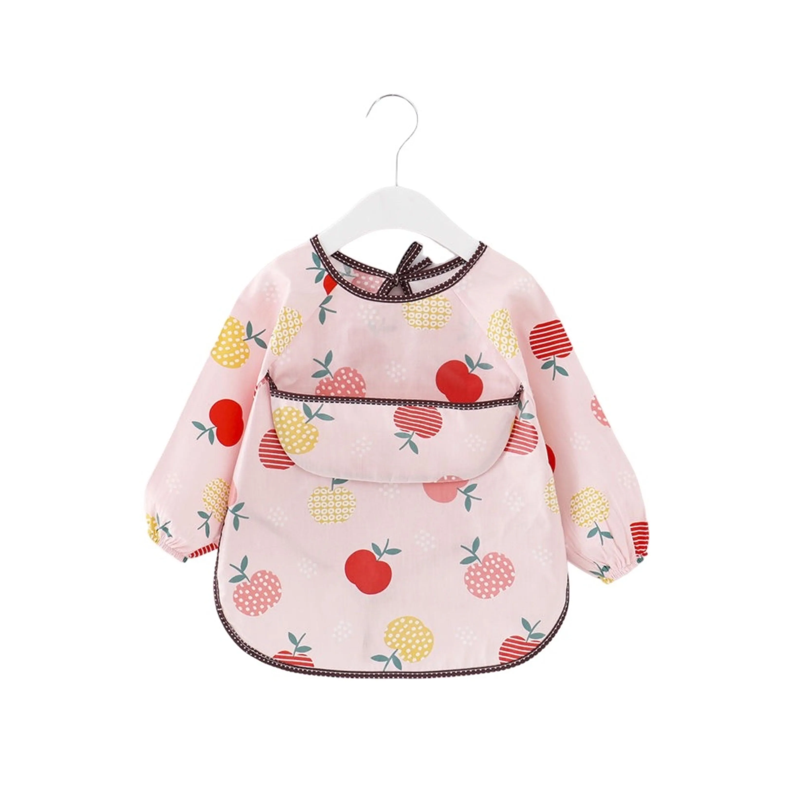 Baby Long Sleeve Apron Smock Bib Woodlands