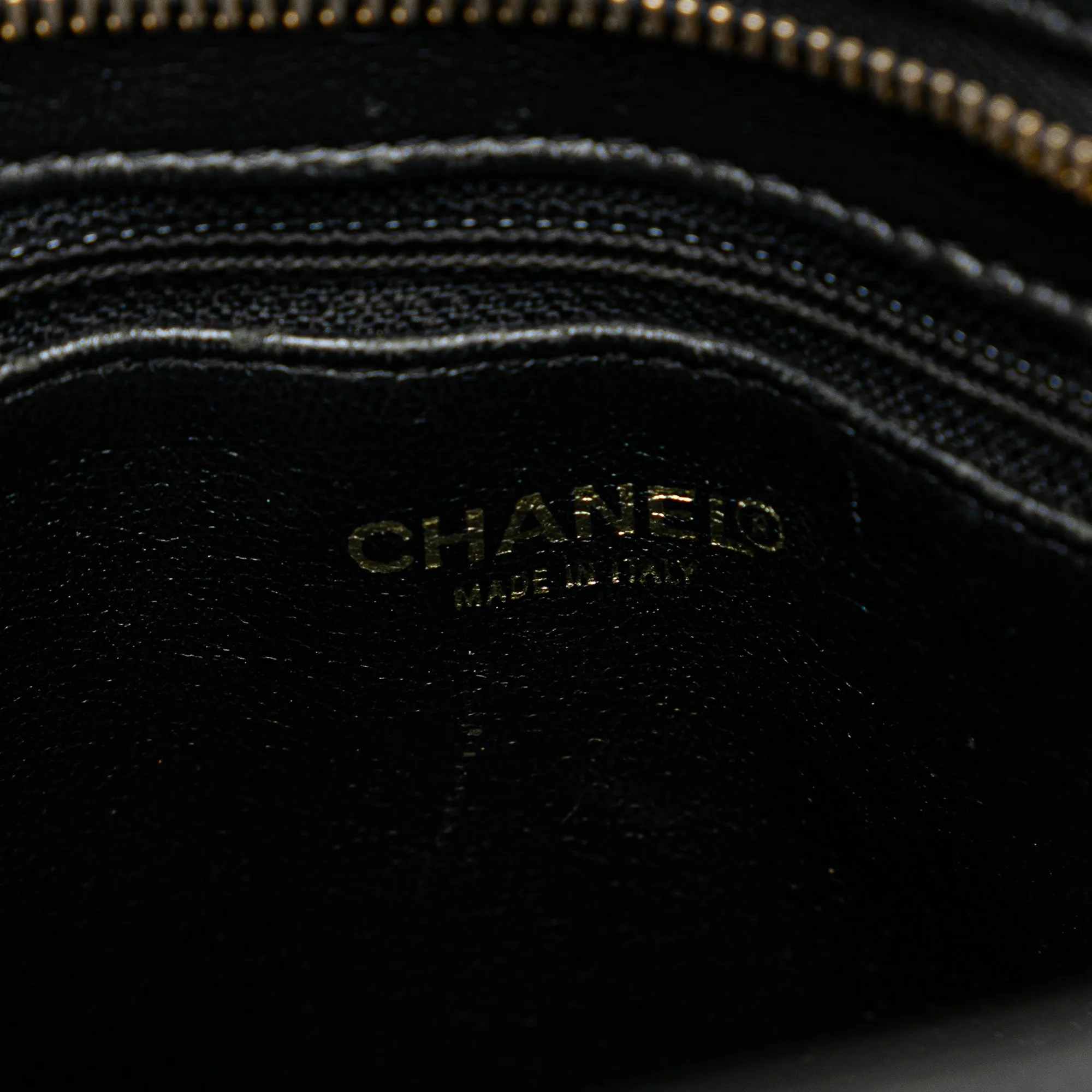 Chanel Medallion Tote Bag Black Caviar Gold