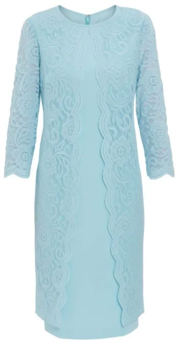 Clarabelle Lace Dress Blue