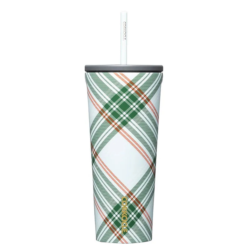 CORKCICLE | Cold Cup - Peppermint Plaid