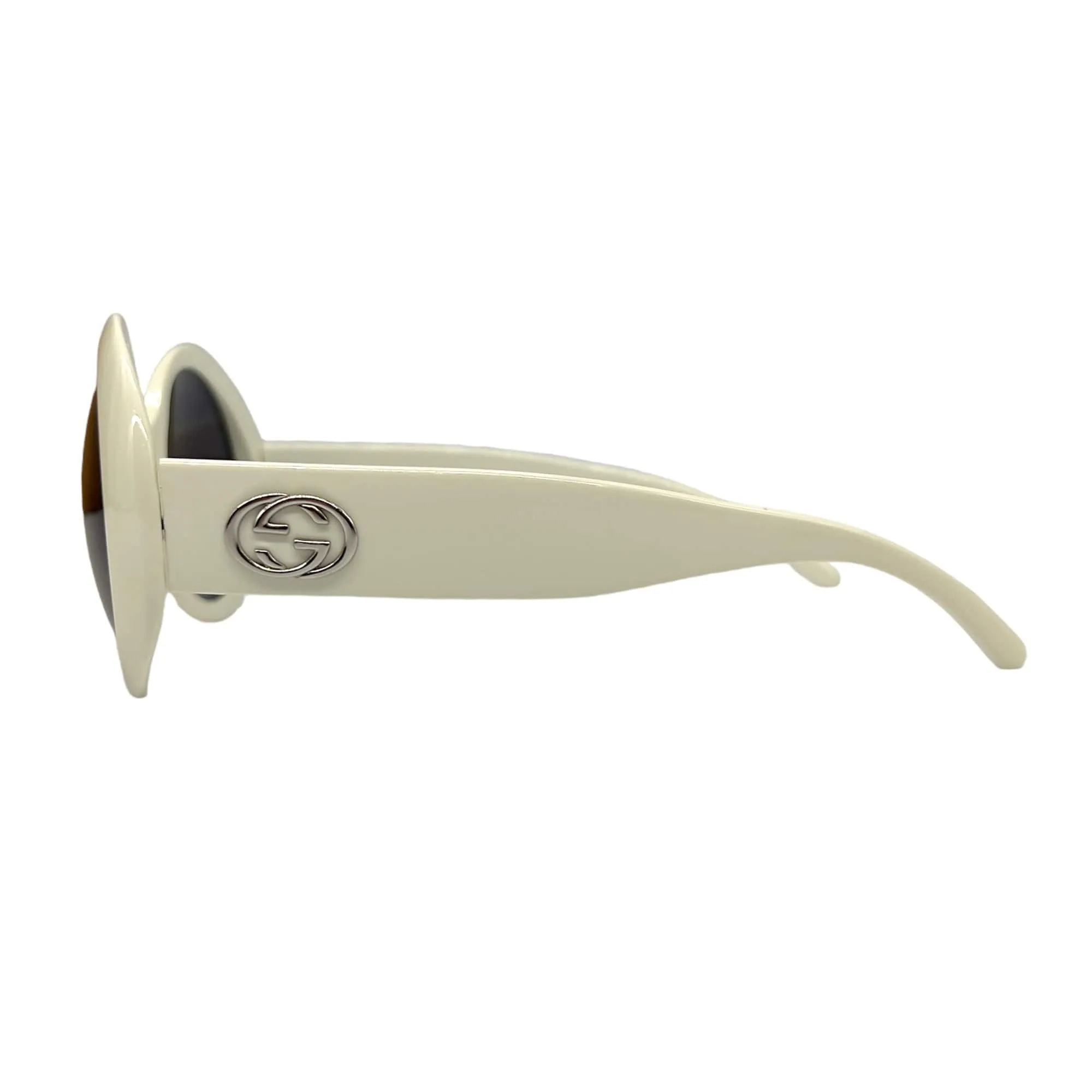 GUCCI Vintage "Mod" Sunglasses - White