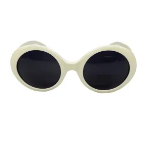 GUCCI Vintage "Mod" Sunglasses - White