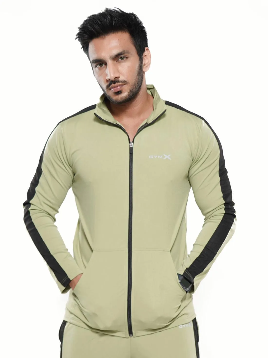 GymX UFO Pista Green Jacket - Sale