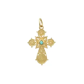 Heaven's Canopy Orthodox Gold Cross