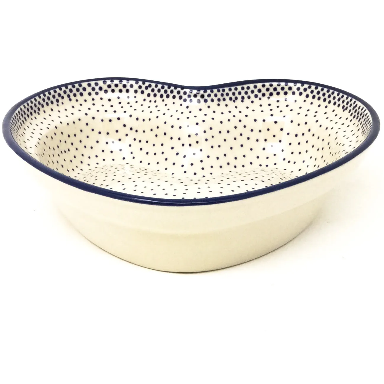 Lg Hanging Heart Dish in Simple Elegance