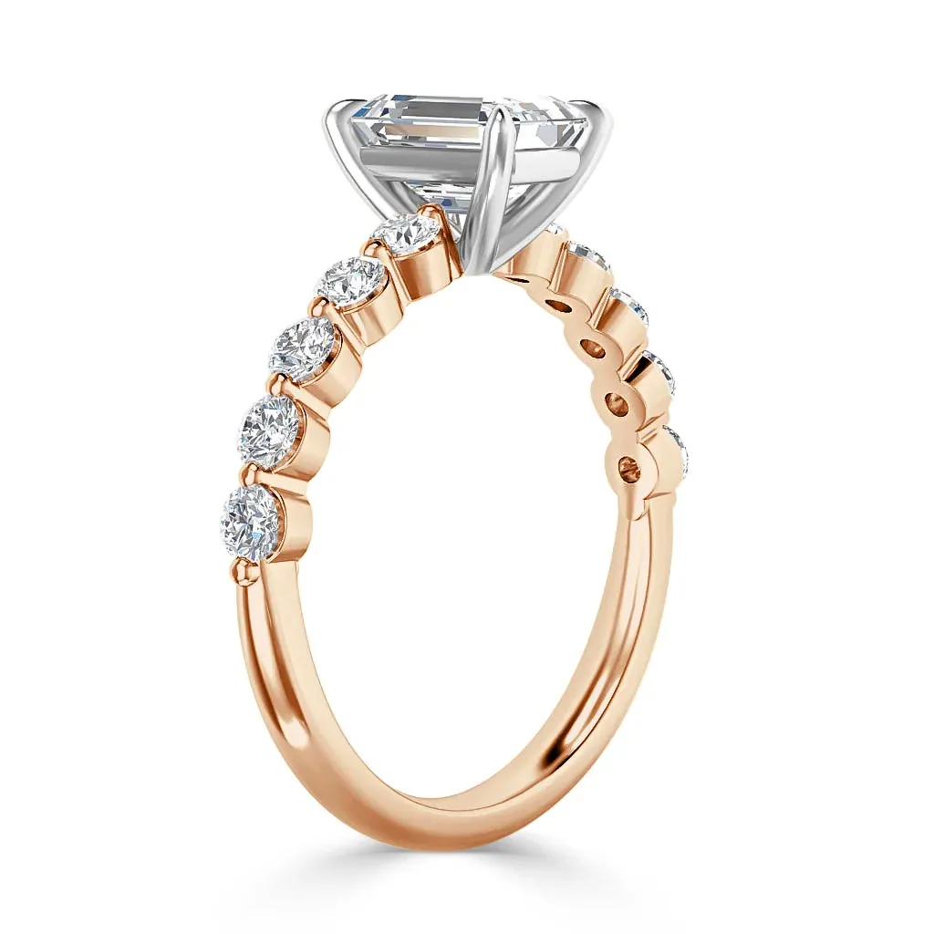 Margot - 18ct Rose Gold - Emerald