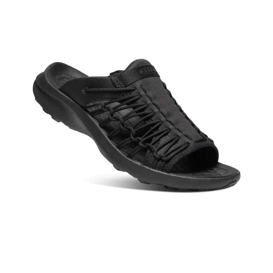 MEN'S UNEEK SNK SLIDE - BLACK/BLACK