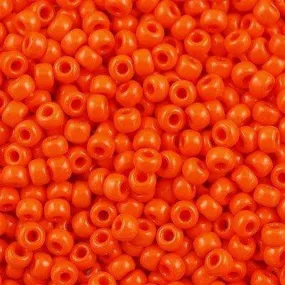 Miyuki Boncuk, MiyukiRoundBeads 8/0-0406 Opaque Orange