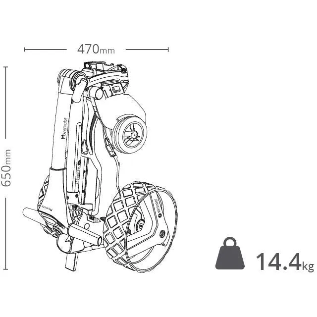 Motocaddy M7 REMOTE DHC (avec télécommande)