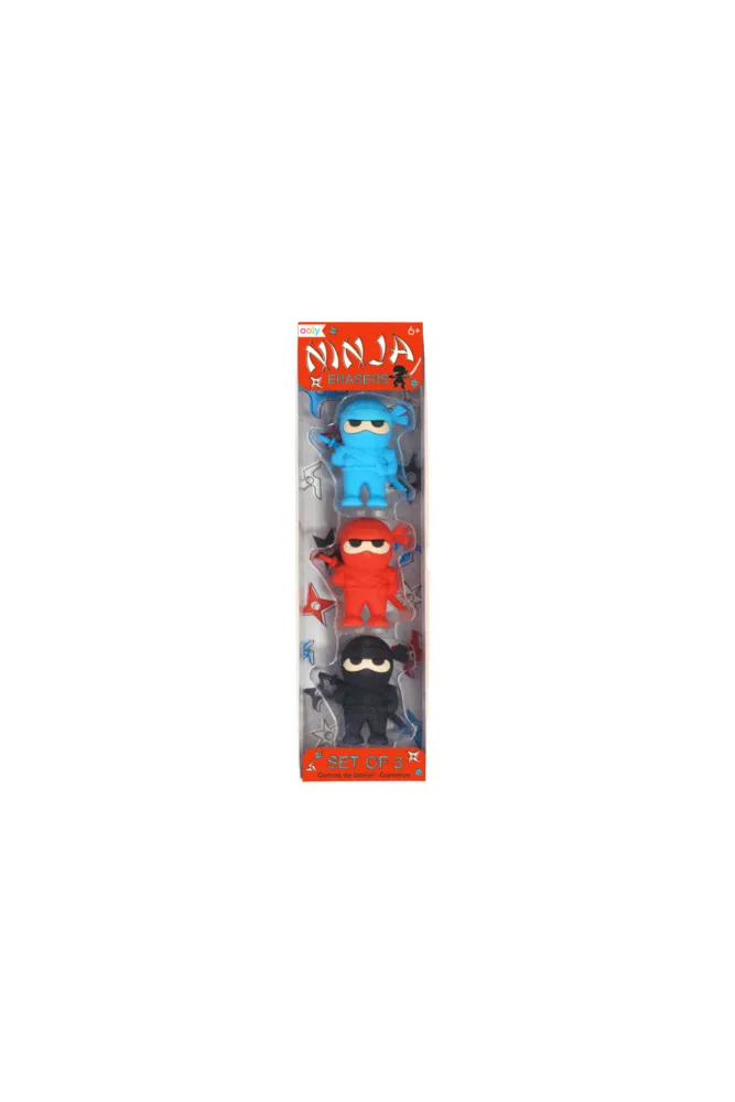 Ninja Erasers