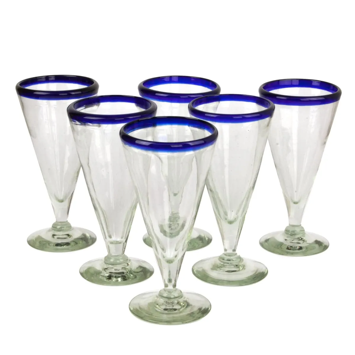 Novica Bohemia Beer Glasses (Set Of 6)