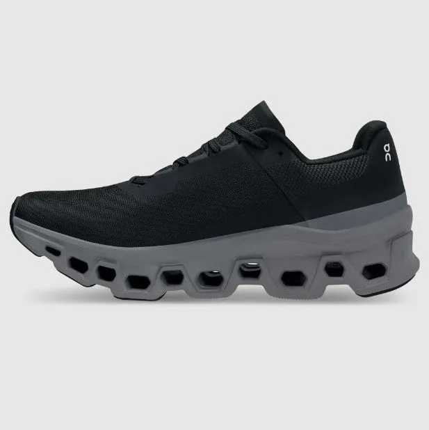 On Cloudmonster Shoe (Women's) Black | Magnet (CLEARANCE)