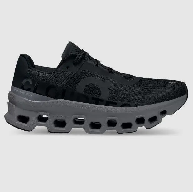 On Cloudmonster Shoe (Women's) Black | Magnet (CLEARANCE)