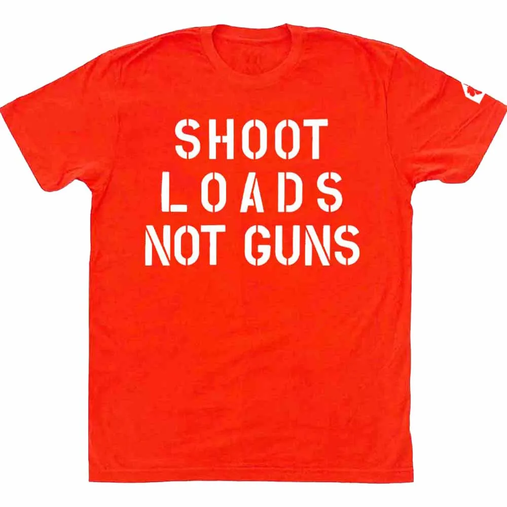 Shoot Loads Not Guns/Gun Reform Now T-Shirt Supporting Gays Against Guns