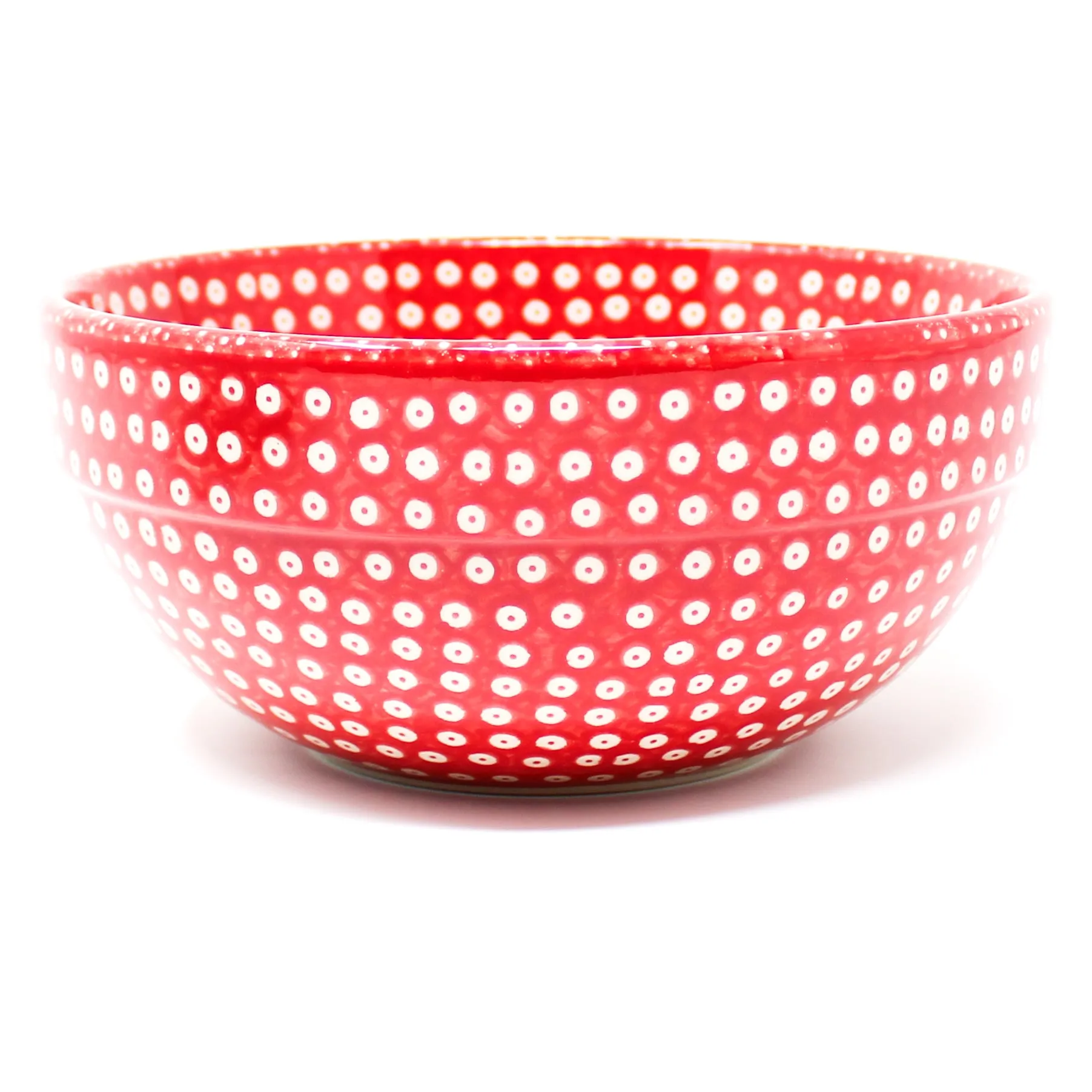 Soup Bowl 24 oz in Red Elegance