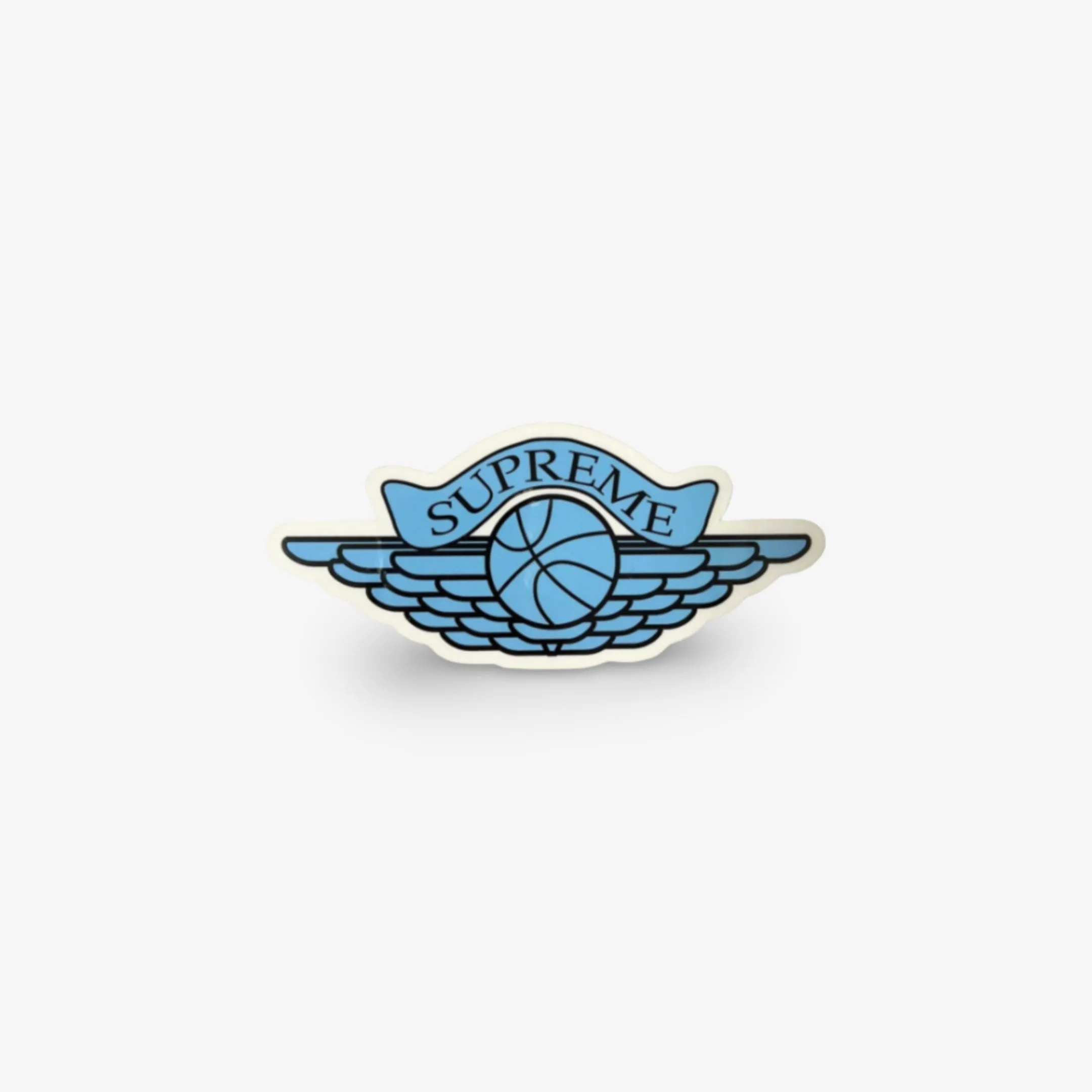 Supreme Sticker 'Michael Jordan Wings Logo' UNC Blue (Standard) 1998