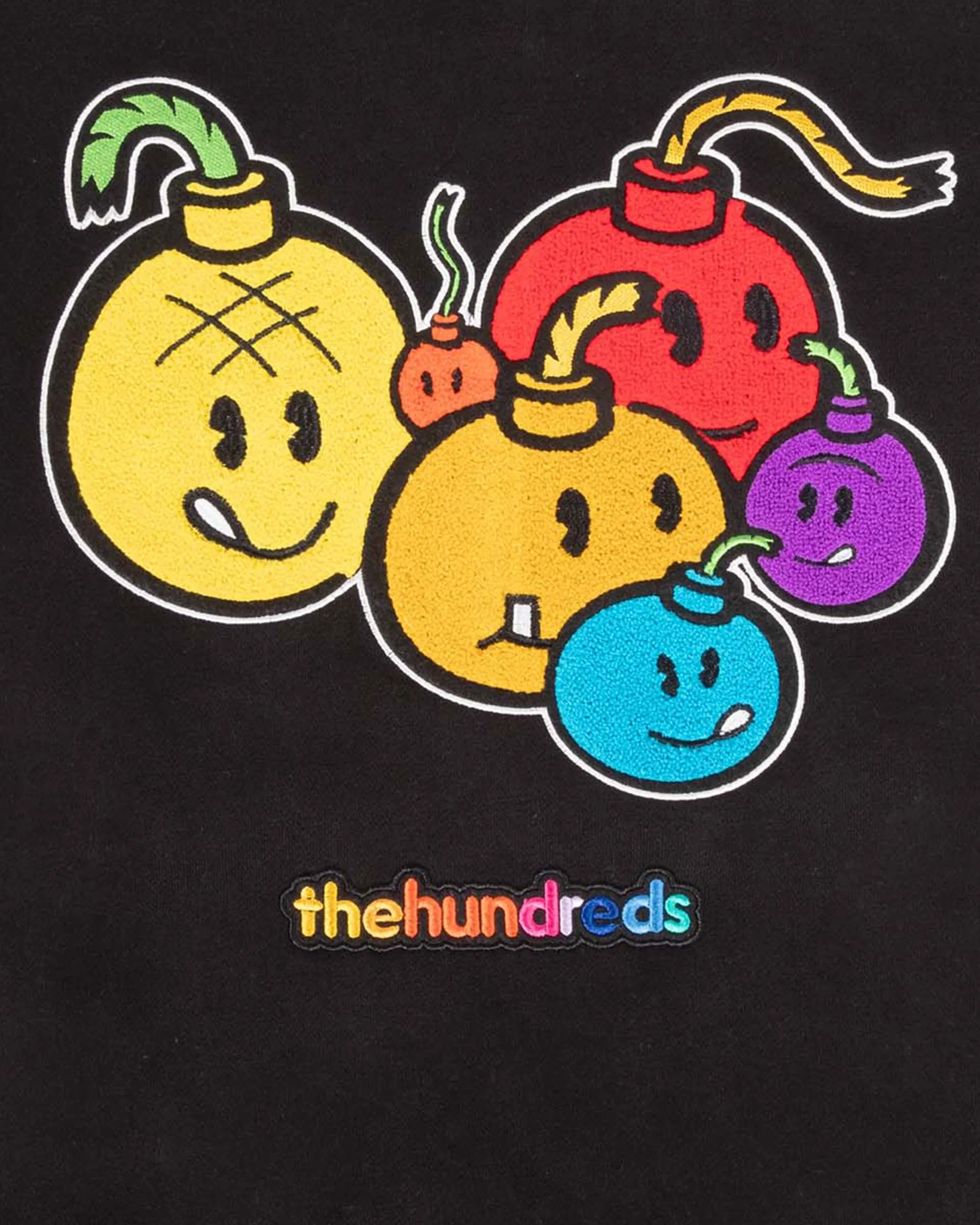 T-Shirt Uomo The Hundreds Froots Black