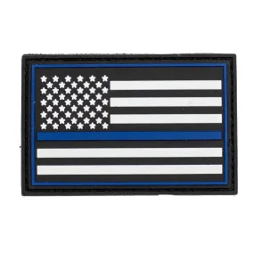 Thin Blue Line PVC Patch