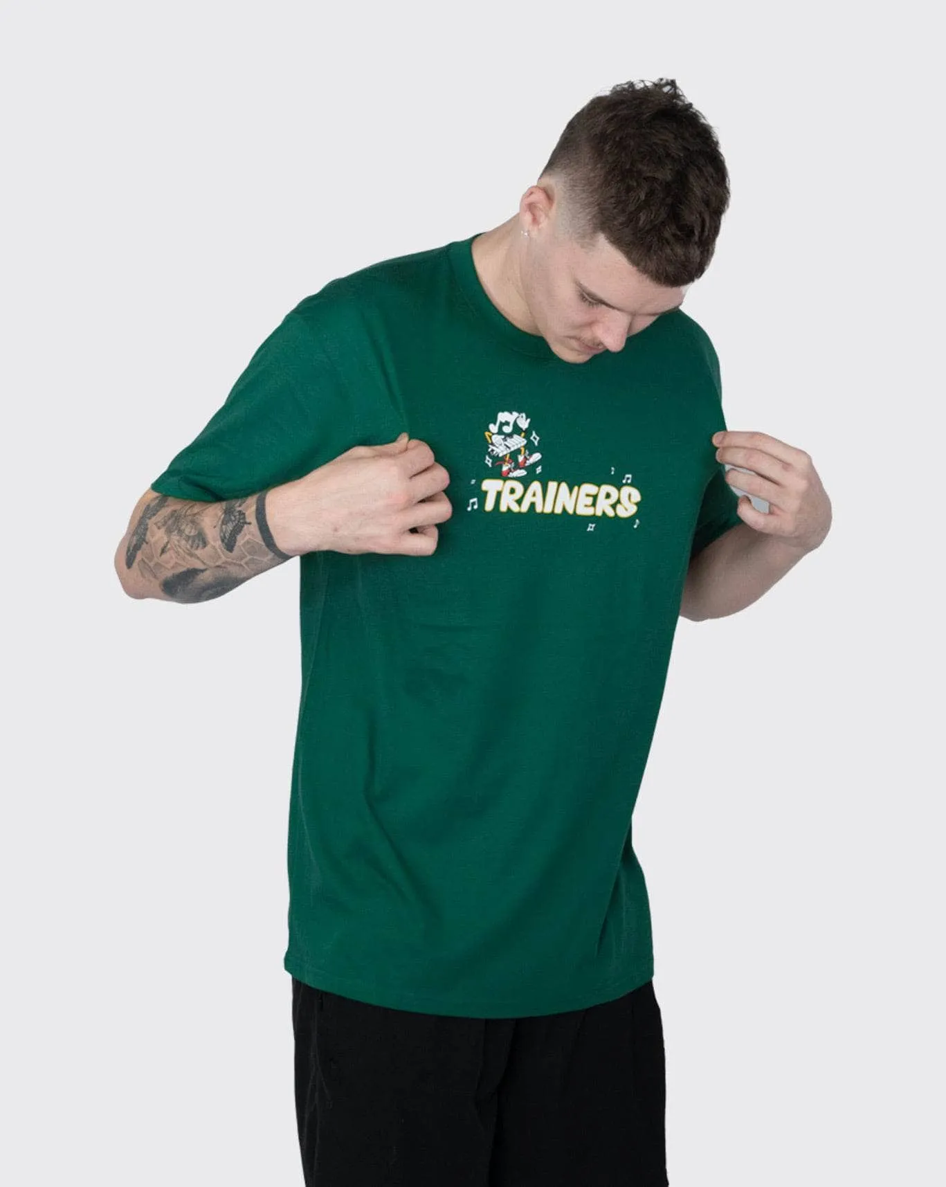 trainers keyboard tee