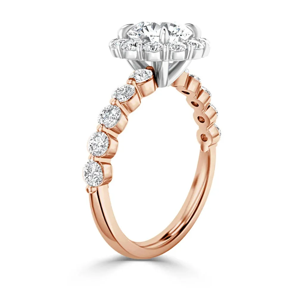 Veronica - 18ct Rose Gold - Round