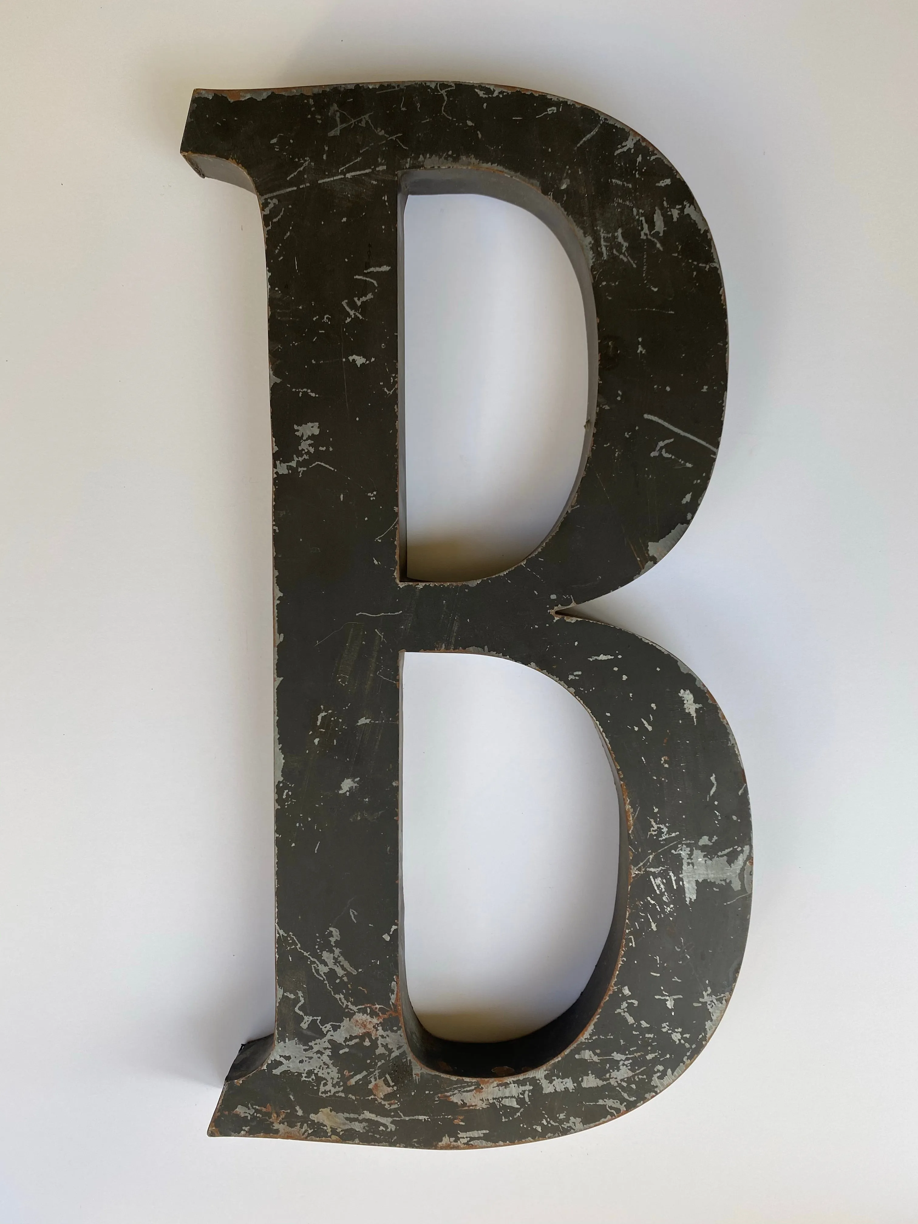 Vintage Alphabet | Large Metal