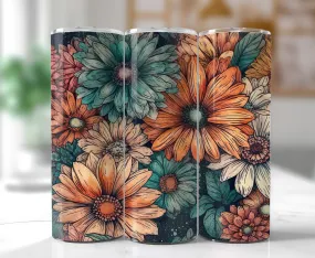 Vintage Flowers- 20oz