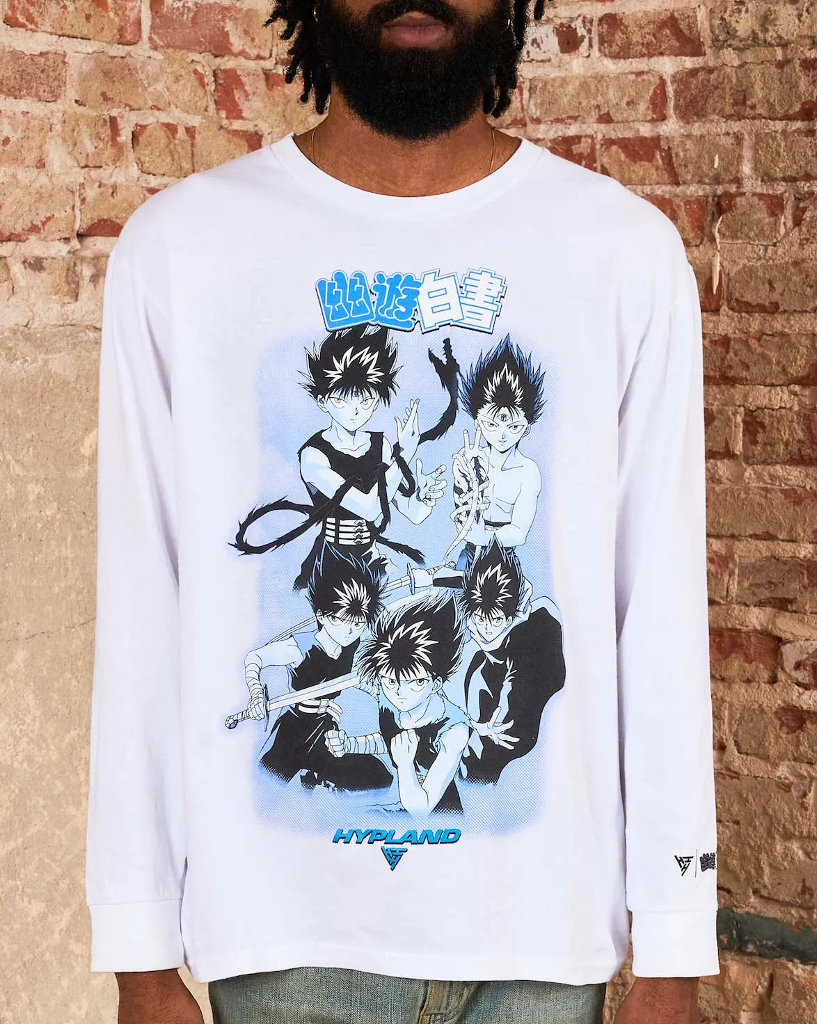 YYH HIEI LONG SLEEVE SHIRT (WHITE)