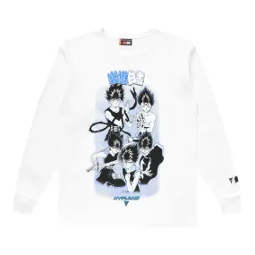 YYH HIEI LONG SLEEVE SHIRT (WHITE)