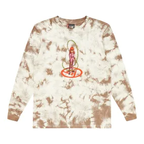 YYH KURAMA ROSE LONG SLEEVE SHIRT (TIE DYE)